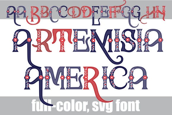 Artemisia America: A Patriotic Serif for Bold Designs
