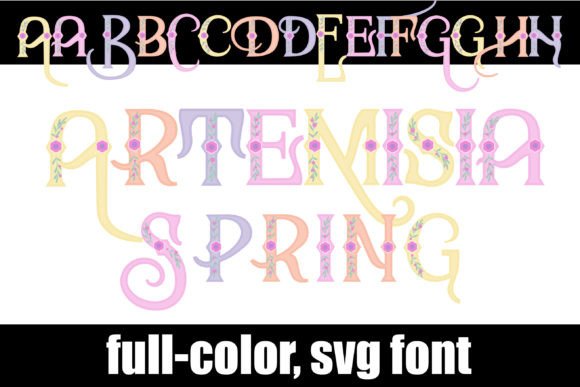 Artemisia Spring: A Full-Color Serif for Vibrant Design