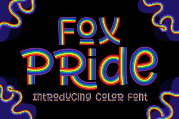 Fox Pride: A Rainbow of Creativity for Your Next Project