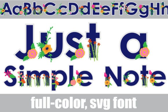 Just a Simple Note: The Floral Sans Serif That Feels Like a Handwritten Letter