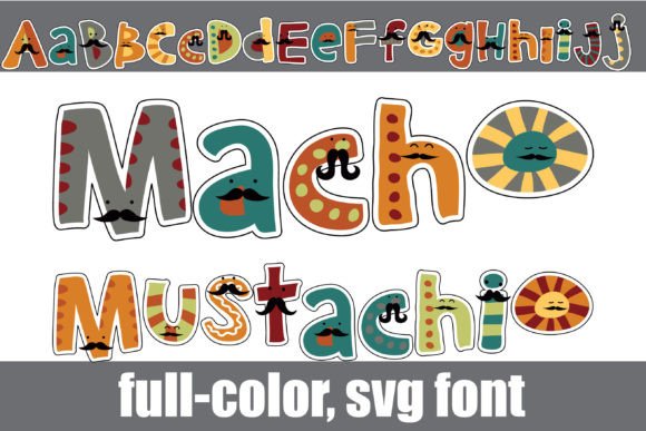 Macho Mustachio: A Playful Touch of Whimsy for Bold Designs
