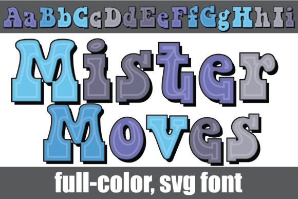 Mister Moves: A Bold, Retro-Inspired Font for Impactful Designs