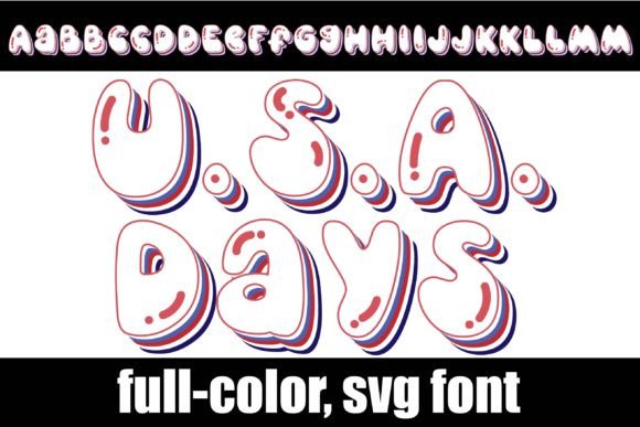 Reviving Americana: The Usa Days Retro Font