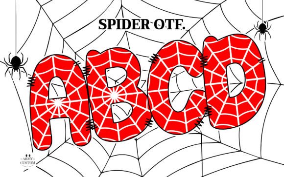 Spider Army: A Bold Typeface for High-Impact Visuals