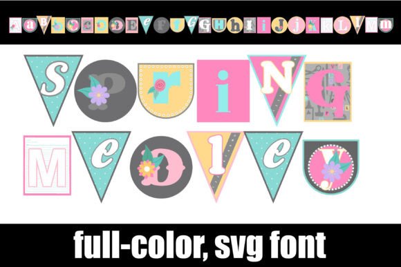 Spring Medley: A Fresh Take on Playful Typography