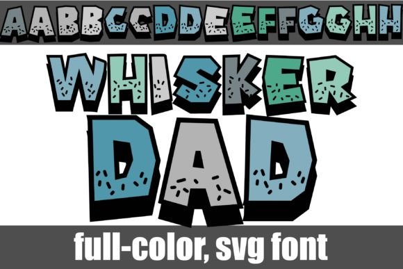 Whisker Dad: A Playful Display Font for Bold Designs