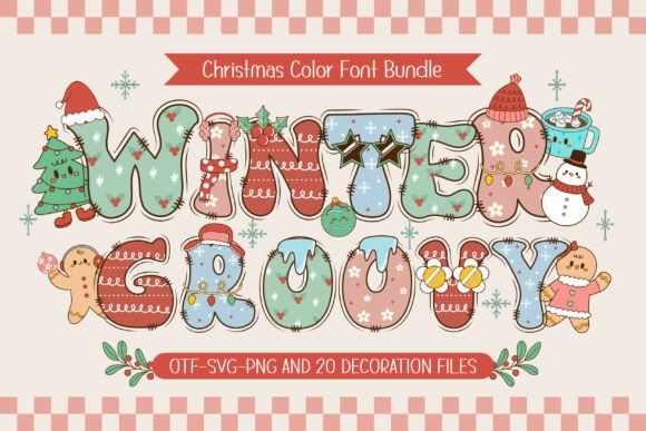Winter Groovy: Your Go-To Typeface for Festive Charm